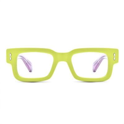 Armstrong Grüne Rechteckige Brille
