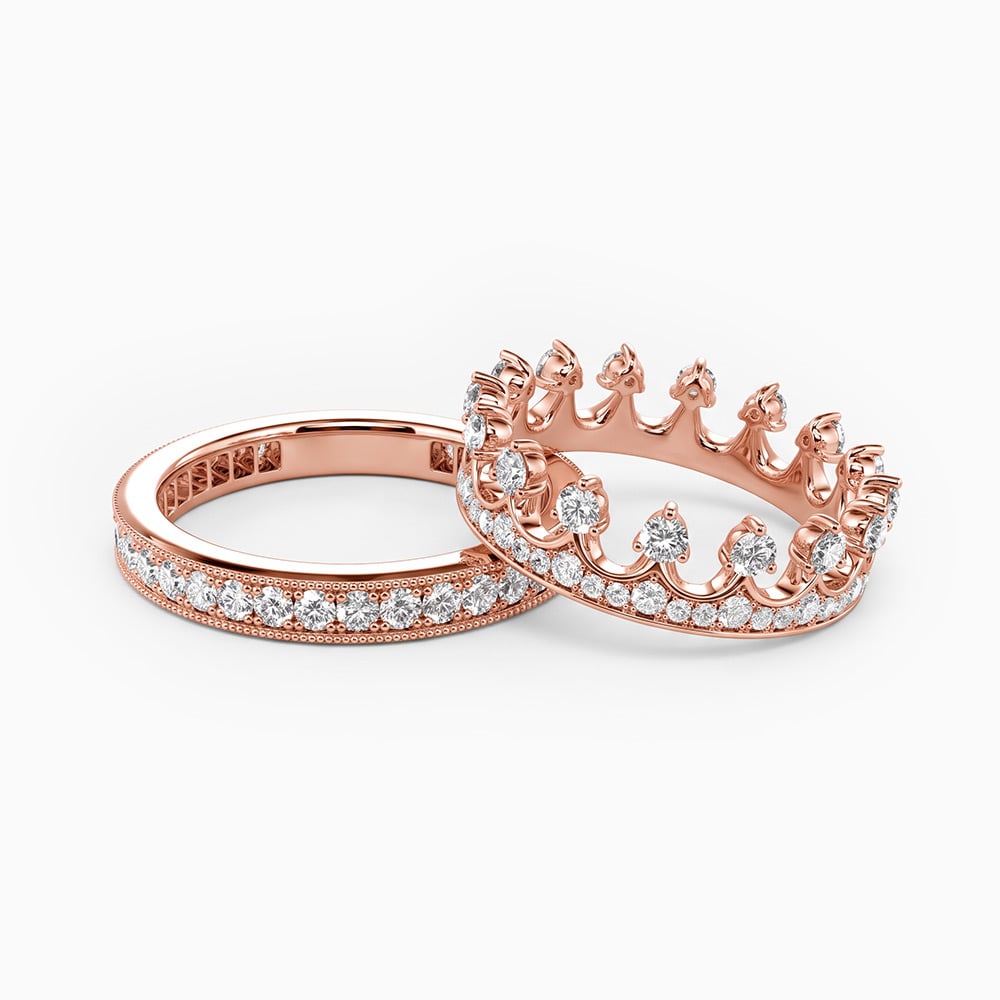 "Crowned in Forever" Stackable Ring Set