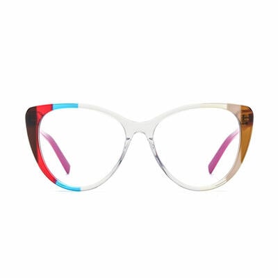 Ismail Clear Cat Eye Glasses