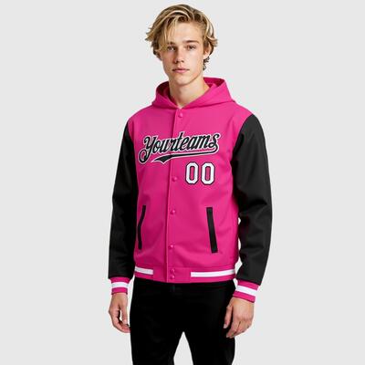 スタジャン フード付き 野球ユニフォーム スポーツウェア カスタマイズ 名前 チーム名 ロゴ 番号 ユニセックス