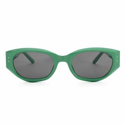 Gabriel Grüne Rechteckige Sonnenbrille