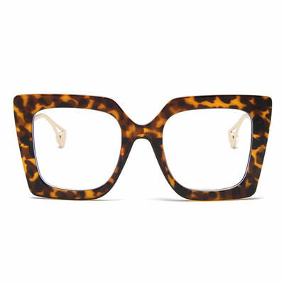 Leah Tortoise Square Glasses