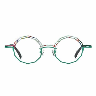 Galbraith Lunettes Rondes Vertes