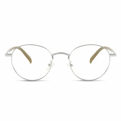 Owen Silver Round Glasses