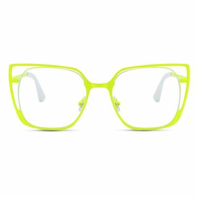Bentham Yellow Cat Eye Glasses