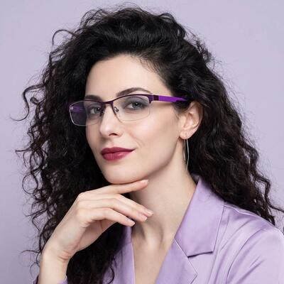 Cissie Lila Browline Brille