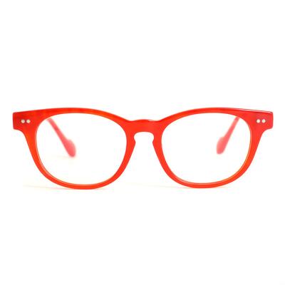 Hardy Lunettes Carrées Rouges