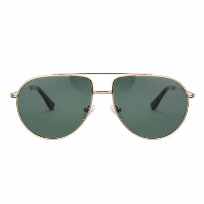 Vargas Lunettes de soleil Aviateur Vertes