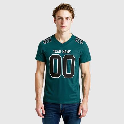 オーダーメイド可能 アメリカンフットボール Vネック ジャージ ロゴマーク 番号 チーム ネーム入り