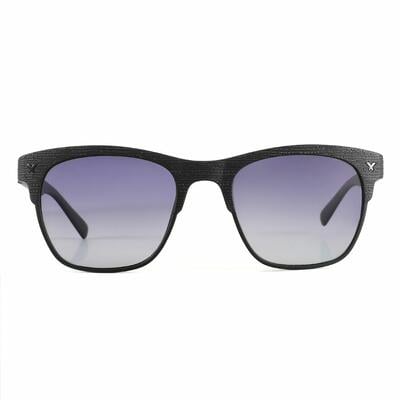 Bert Schwarze Quadratische Sonnenbrille