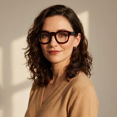 Mitchell Tortoise Square Glasses