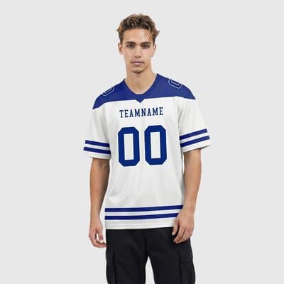 アメリカンフットボール ユニフォーム ホワイト 名前 チーム名 ロゴ 番号入り オーダーメイド ユニセックス