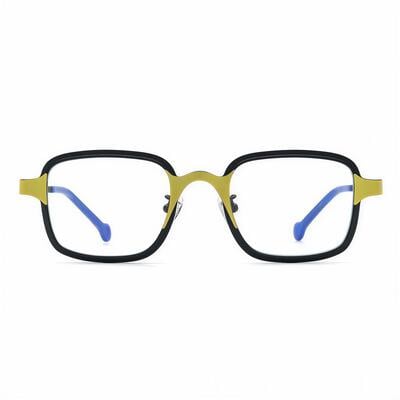 Afra Schwarze Quadratische Brille