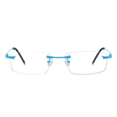 Dorothy Blaue Rechteckige Brille