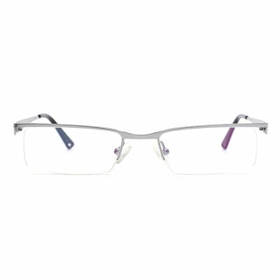 Hamilton Silver Rectangle Glasses