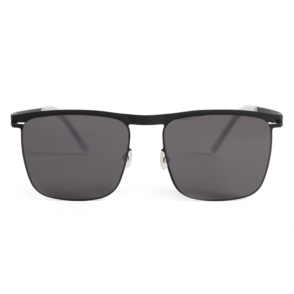 Beacher Lunettes de soleil Aviateur Noires