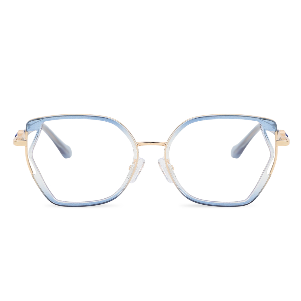 Beatrix Lunettes Carrées Bleues