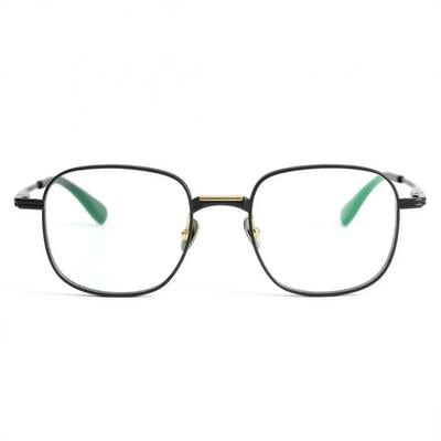 Greg Schwarze Quadratische Brille