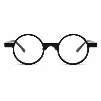 Orville Black Round Glasses