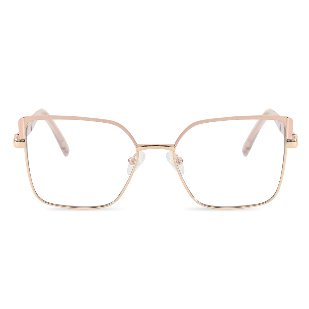Gennie Pink Square Glasses