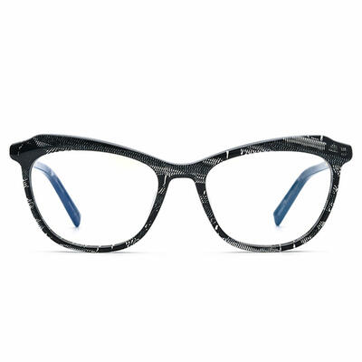 Augusta Schwarze Cat Eye Brille