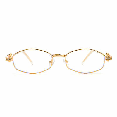 Penny Gold Oval Glasses