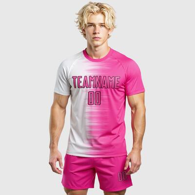 サッカー ユニフォーム カラーブロッキング 昇華プリント チーム名 ネーム 背番号 胸番号入り ロゴ オーダーメイド可能