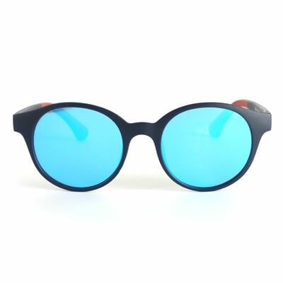 Leif Lunettes de soleil Rondes Noires