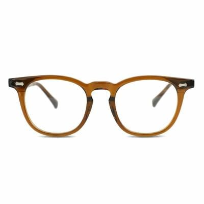 Stanley Lunettes Rondes Marron