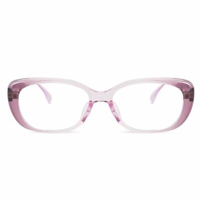 Taylor Purple Rectangle Glasses