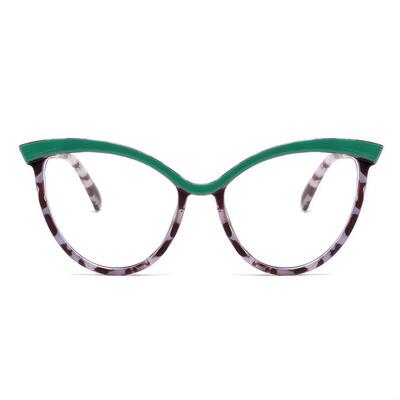 Bing Grüne Cat Eye Brille