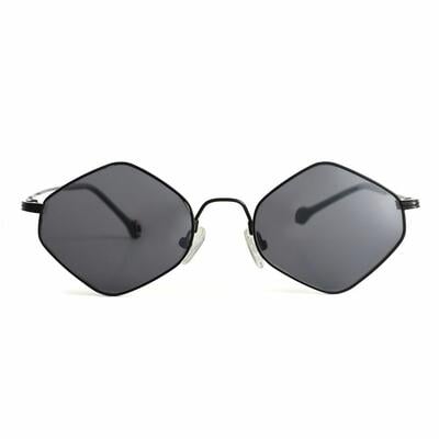 Terry Black Geometric Sunglasses