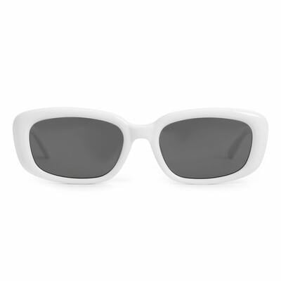 James White Rectangle Sunglasses