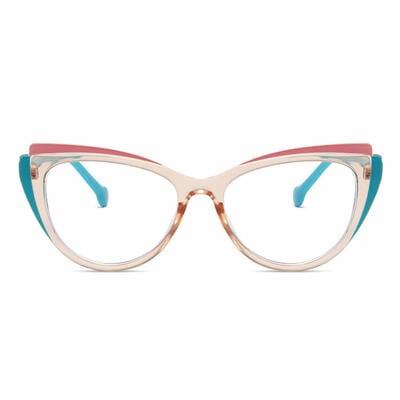 April Champagne Cat Eye Glasses