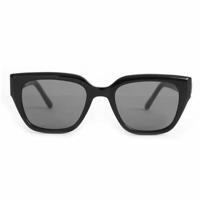 Burns Lunettes de soleil Carrées Noires