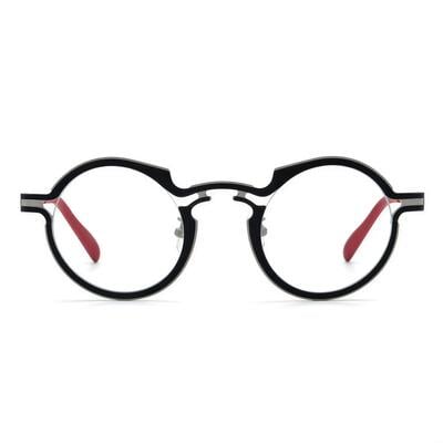 Macadam Schwarze Runde Brille