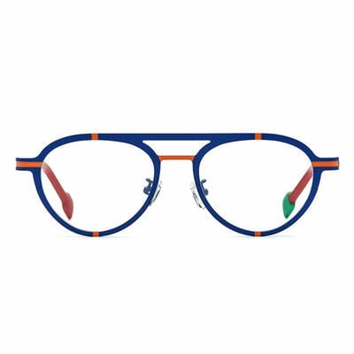 Finn Blue Aviator Glasses