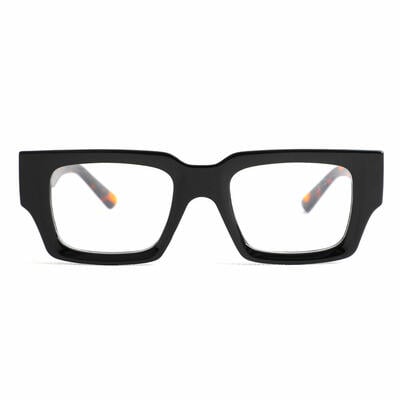 Baron Black Square Glasses