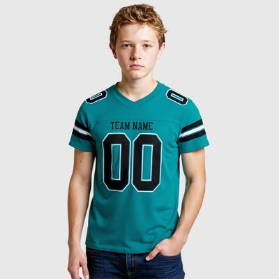 フットボール 名前 チーム名 番号 Tシャツ Vネック ジャージ スポーツウェア ユニフォーム 男女兼用 オーダーメイド