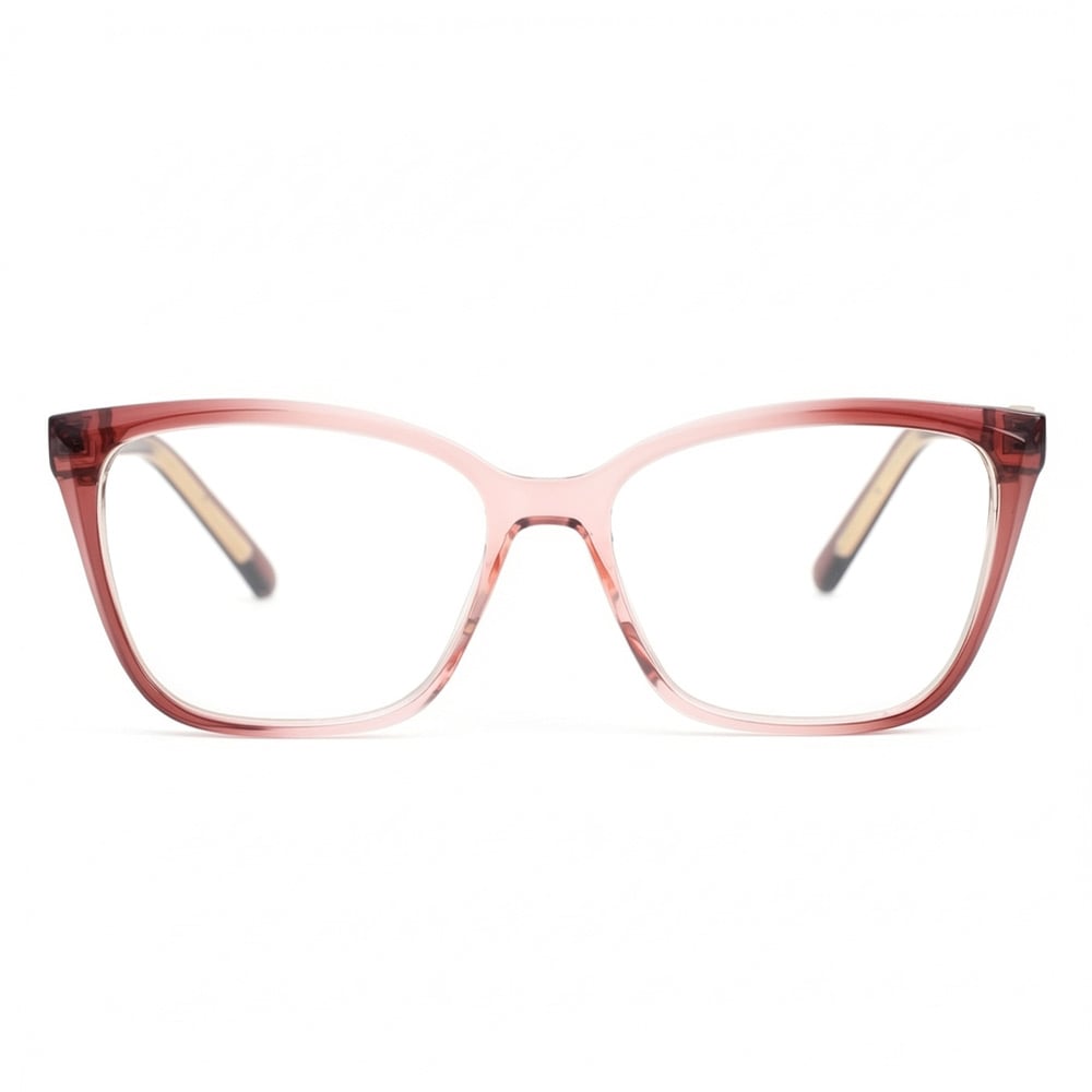 Frances Red Rectangle Glasses