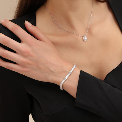"The Stardust Night" Tennis Bracelet
