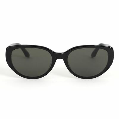 Myers Lunettes de soleil Cat Eye Noires