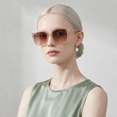 Daniel Rosa Quadratische Sonnenbrille