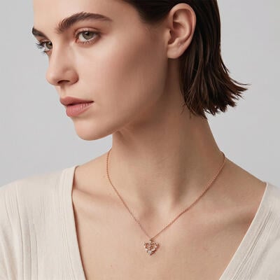 "Love for All" Marquise Cut Necklace