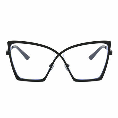Johnny Black Cat Eye Glasses