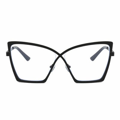 Johnny Black Cat Eye Glasses
