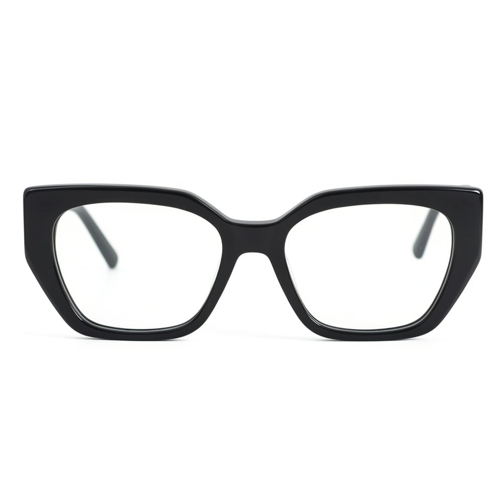 Brooke Schwarze Quadratische Brille