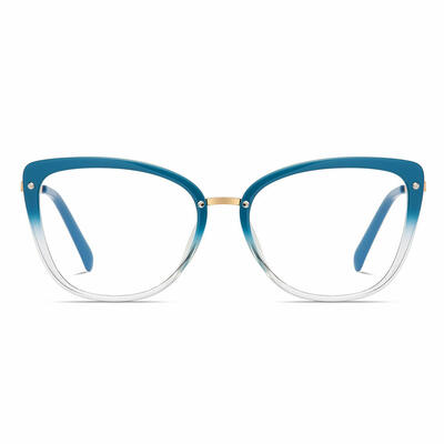 Church Blue Cat Eye Glasses