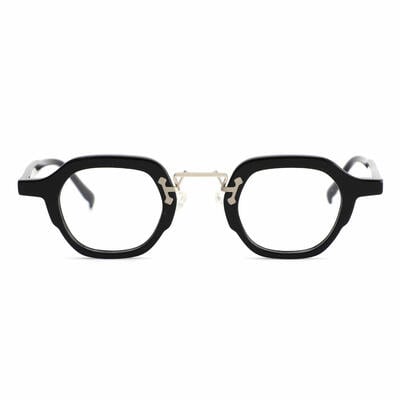 Ivan Black Square Glasses