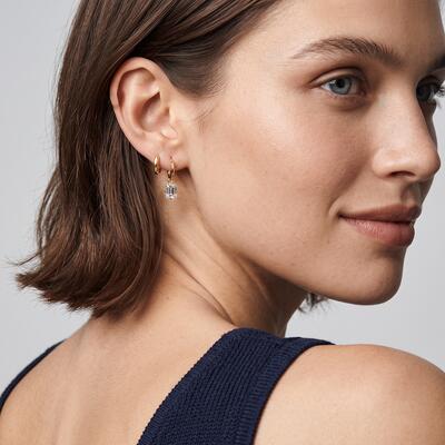 "Grobe Romanze" Stackable-Ohrring-Set